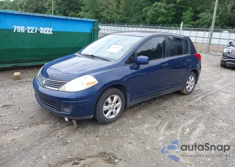 2008 Nissan Versa 1.8Sl z USA, uszkodzony, nr VIN 3N1BC13E08L396123